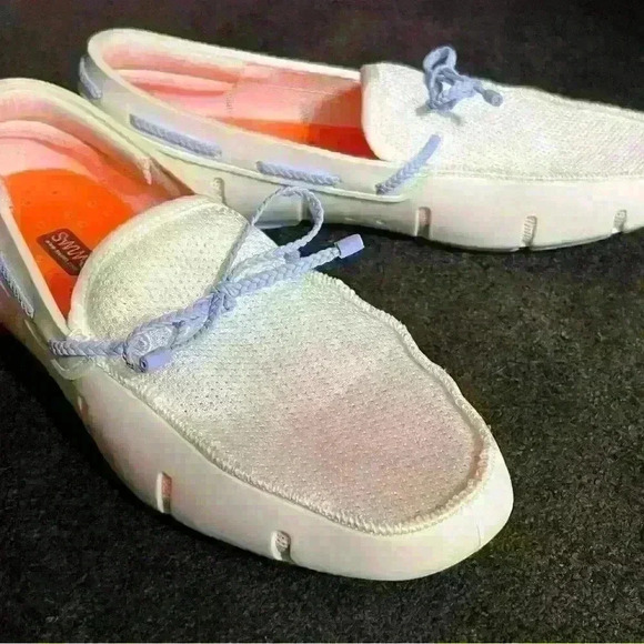 Swims Men's Size 11 white Slip On Loafer Shoes - Picture 4 of 11